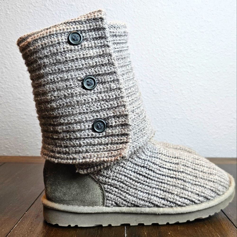 UGG Classic Cardy Knit Boots